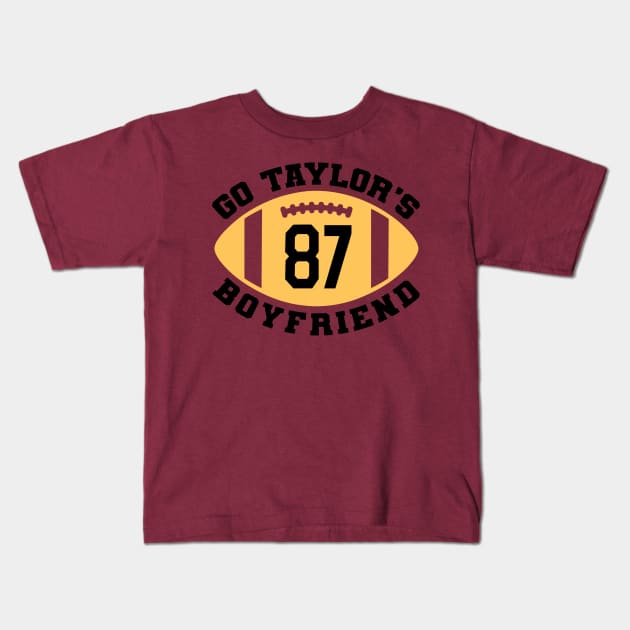 Go Taylors Boyfriend Kids T-Shirt by Nolinomeg